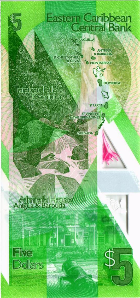 ВОСТОЧНЫЕ КАРИБЫ 5 ДОЛЛАРОВ 2