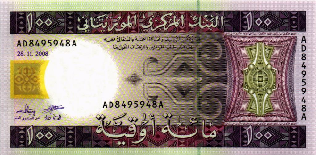 МАВРИТАНИЯ 100 УГИЙ 1