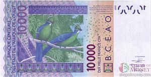 КОТ-Д'ИВУАР 10000 ФРАНКОВ 2