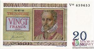 БЕЛЬГИЯ 20 ФРАНКОВ 1