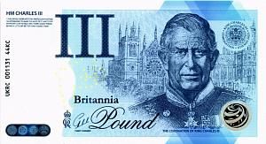 ВЕЛИКОБРИТАНИЯ/АНГЛИЯ 1 ФУНТ (СУВЕНИРНАЯ) 1