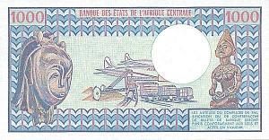 КАМЕРУН 1000 ФРАНКОВ 2