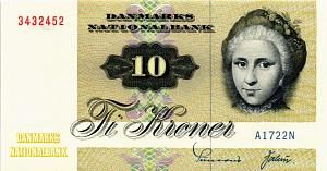 ДАНИЯ 10 КРОН 1
