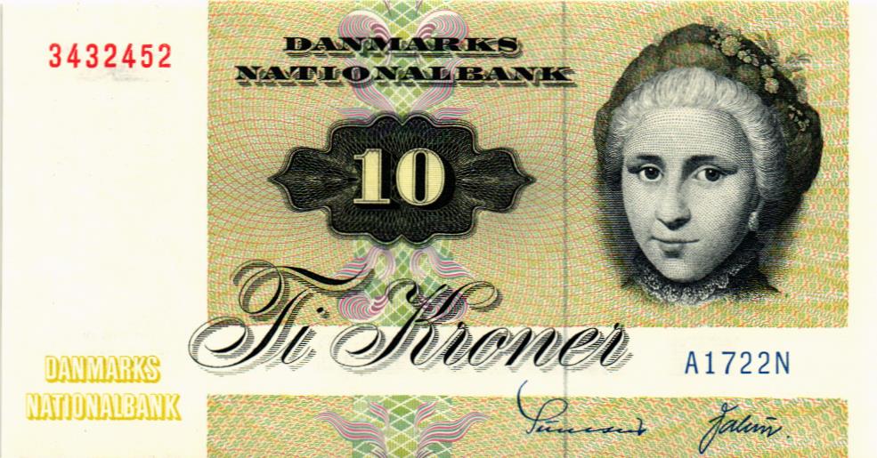 ДАНИЯ 10 КРОН 1