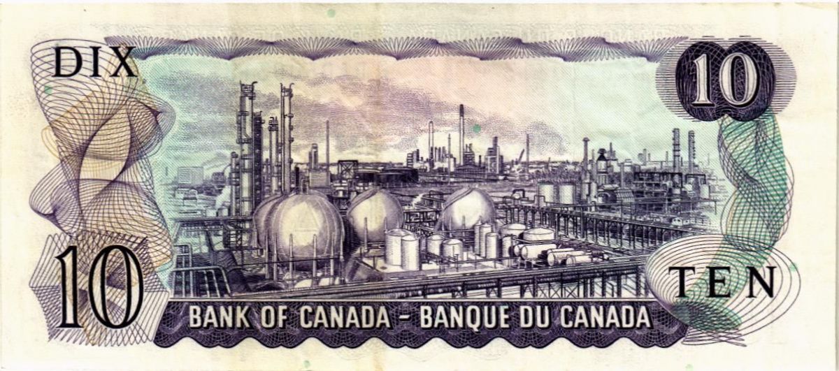 КАНАДА 10 ДОЛЛАРОВ 2