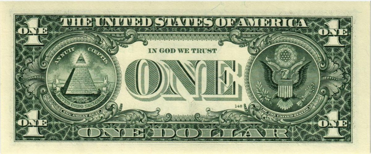 США 1 ДОЛЛАР (B - НЬЮ-ЙОРК) 2