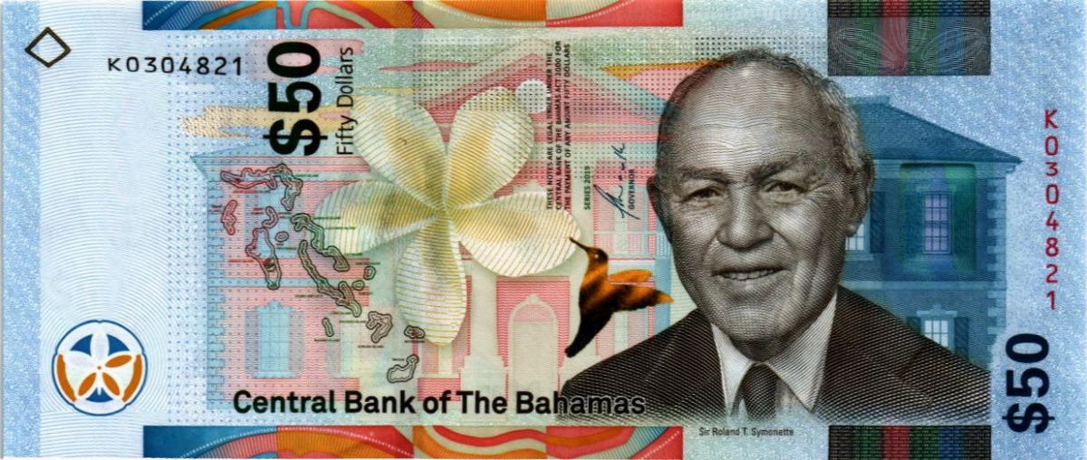 БАГАМСКИЕ ОСТРОВА 50 ДОЛЛАРОВ 1