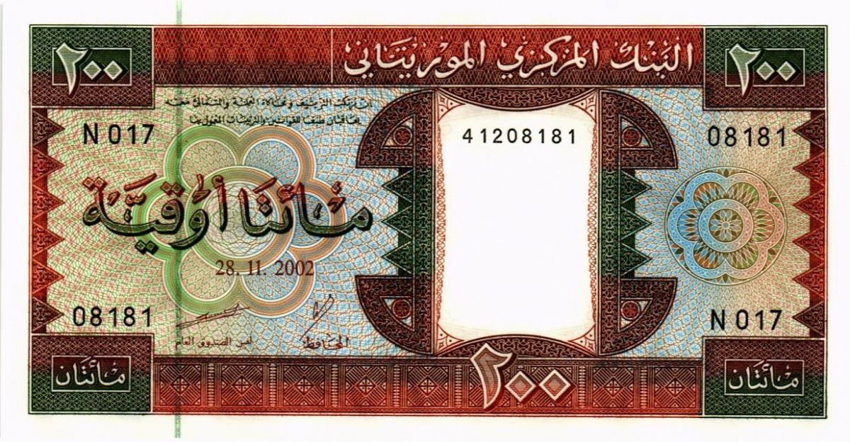 МАВРИТАНИЯ 200 УГИЙ 1