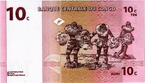 КОНГО ДР 10 САНТИМОВ 2