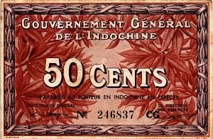 ФРАНЦУЗСКИЙ ИНДОКИТАЙ 50 ЦЕНТОВ 1