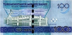 ТУРКМЕНИСТАН 100 МАНАТ 2