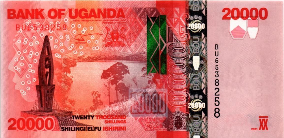 УГАНДА 20000 ШИЛЛИНГОВ 1
