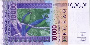 WAS - ТОГО 10000 ФРАНКОВ (T) 2