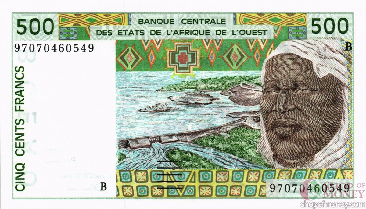 БЕНИН 500 ФРАНКОВ 1