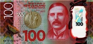 НОВАЯ ЗЕЛАНДИЯ 100 ДОЛЛАРОВ (СЕРИЯ -AA-) 1