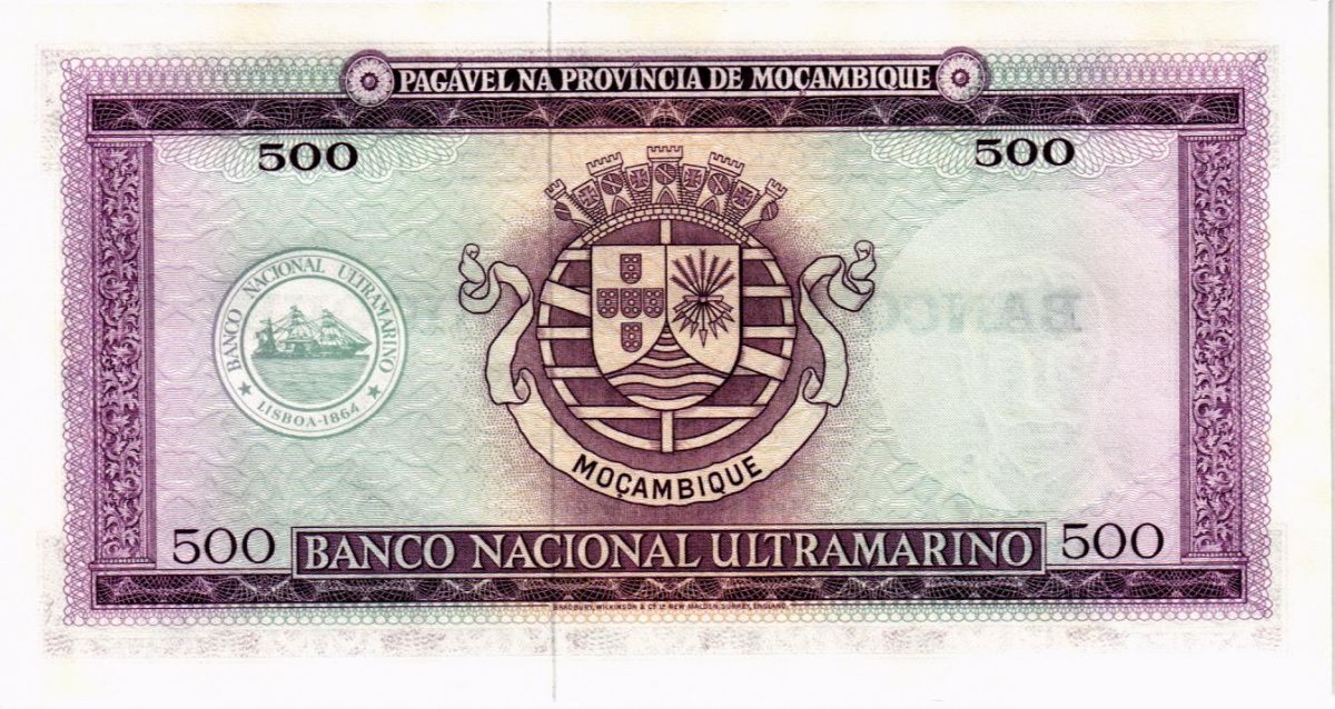 МОЗАМБИК 500 ЭСКУДО 2
