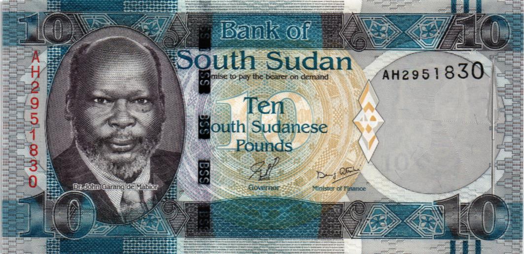 ЮЖНЫЙ СУДАН 10 ФУНТОВ 1