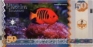 ОСТРОВА ПИТКЭРН 50 ФУНТОВ 2