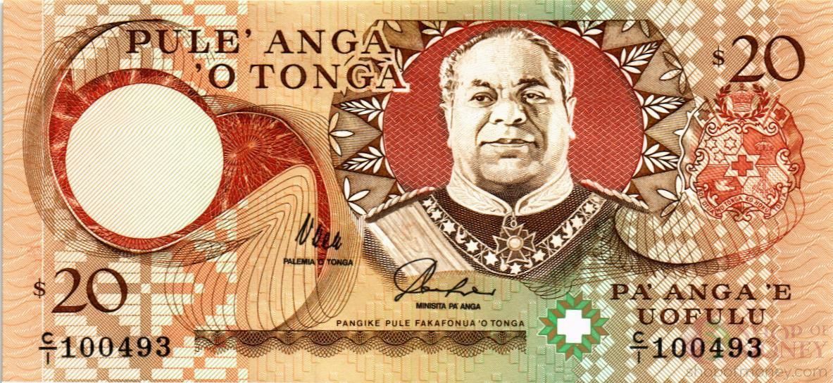 ТОНГА 20 ПААНГА 1