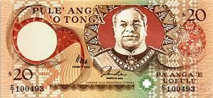 ТОНГА 20 ПААНГА 1