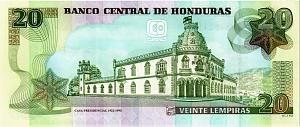 ГОНДУРАС 20 ЛЕМПИР 2