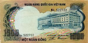 ЮЖНЫЙ ВЬЕТНАМ 1000 ДОНГ 1