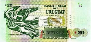 УРУГВАЙ 20 ПЕСО 2