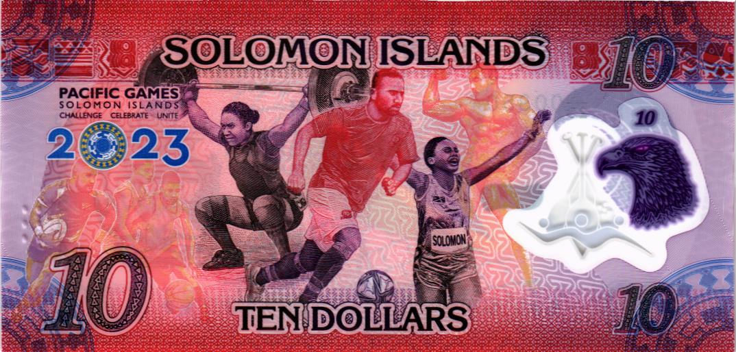 СОЛОМОНОВЫ ОСТРОВА 10 ДОЛЛАРОВ (X - REPLACEMENT) 2