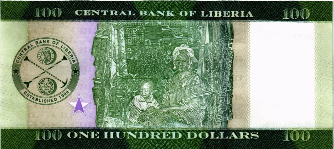 ЛИБЕРИЯ 100 ДОЛЛАРОВ 2
