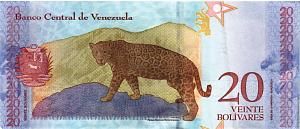 ВЕНЕСУЭЛА 20 БОЛИВАР 2