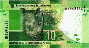 ЮАР 10 РАНД 2