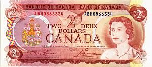 КАНАДА 2 ДОЛЛАРА 1