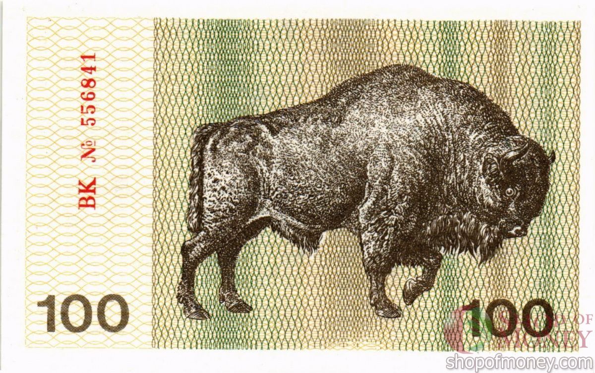 ЛИТВА 100 ТАЛОНАС 1