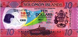 СОЛОМОНОВЫ ОСТРОВА 10 ДОЛЛАРОВ 1