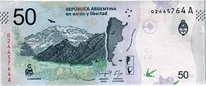 АРГЕНТИНА 50 ПЕСО 2