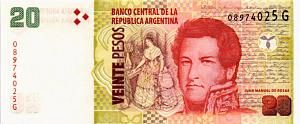 АРГЕНТИНА 20 ПЕСО 1