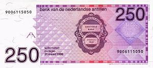 НИДЕРЛАНДСКИЕ АНТИЛЬСКИЕ ОСТРОВА 250 ГУЛЬДЕНОВ 2