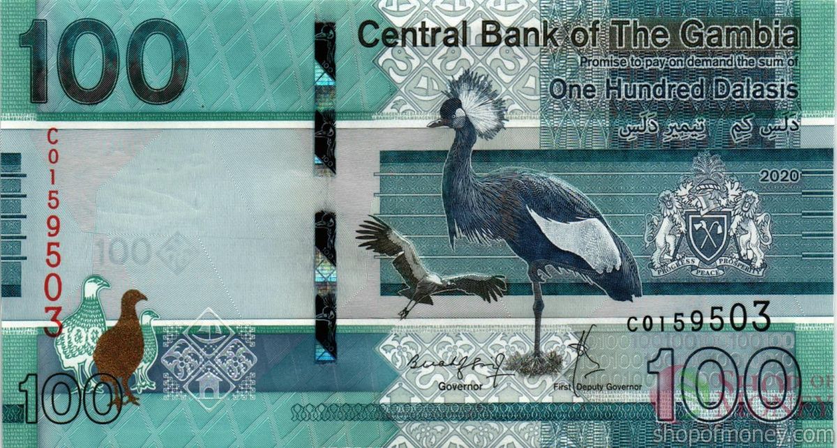ГАМБИЯ 100 ДАЛАСИ 1
