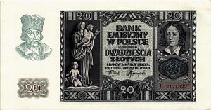 ПОЛЬША 20 ЗЛОТЫХ 1