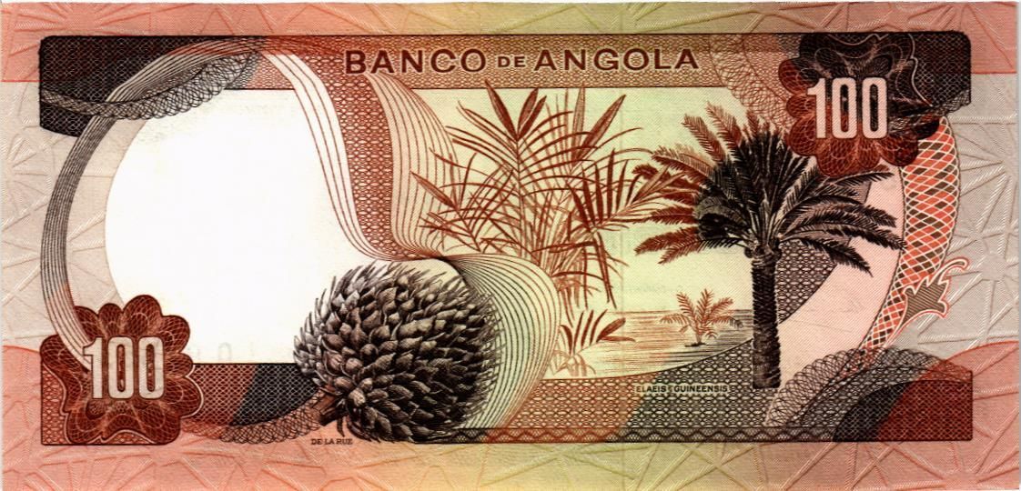 АНГОЛА 100 ЭСКУДО 2