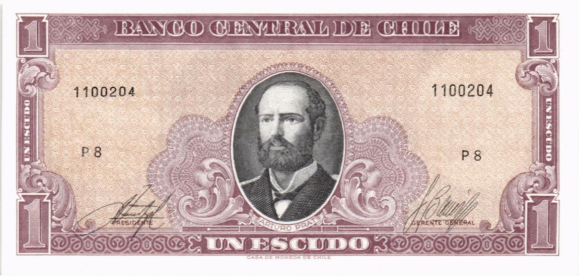 ЧИЛИ 1 ЭСКУДО 1
