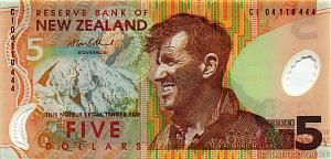 НОВАЯ ЗЕЛАНДИЯ 5 ДОЛЛАРОВ 1