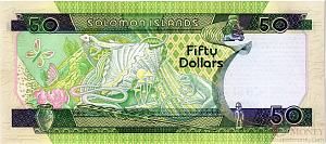 СОЛОМОНОВЫ ОСТРОВА 50 ДОЛЛАРОВ (A/25) 2