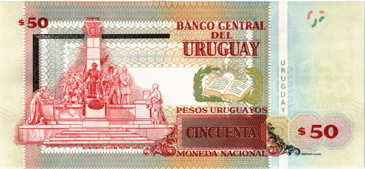 УРУГВАЙ 50 ПЕСО 2