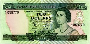 СОЛОМОНОВЫ ОСТРОВА 2 ДОЛЛАРА 1