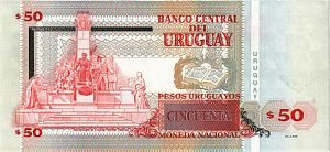 УРУГВАЙ 50 ПЕСО 2