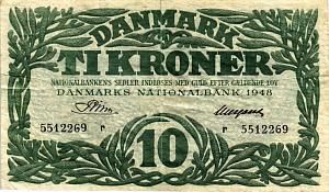 ДАНИЯ 10 КРОН 1