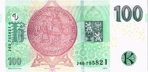 ЧЕХИЯ 100 КРОН 2