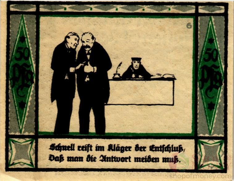 ГЕРМАНИЯ 50 ПФЕННИГОВ (НОТГЕЛЬД) 2