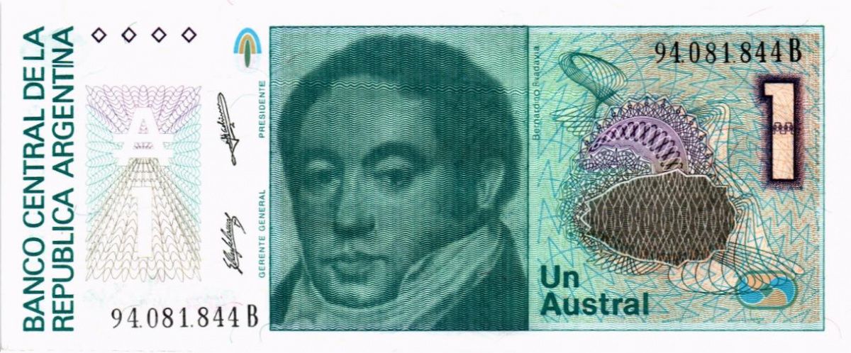 АРГЕНТИНА 1 АУСТРАЛ 1